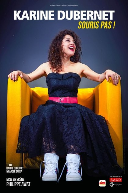 karine dubernet  - mont blanc d'humour 2020 - affiche