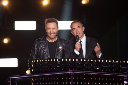 Nikos Aliagas et David Guetta - NRJ Music Awards 20th Edition