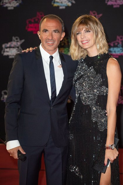Nikos Aliagas et sa femme - Montée des Marches NRJ Music Awards 2019