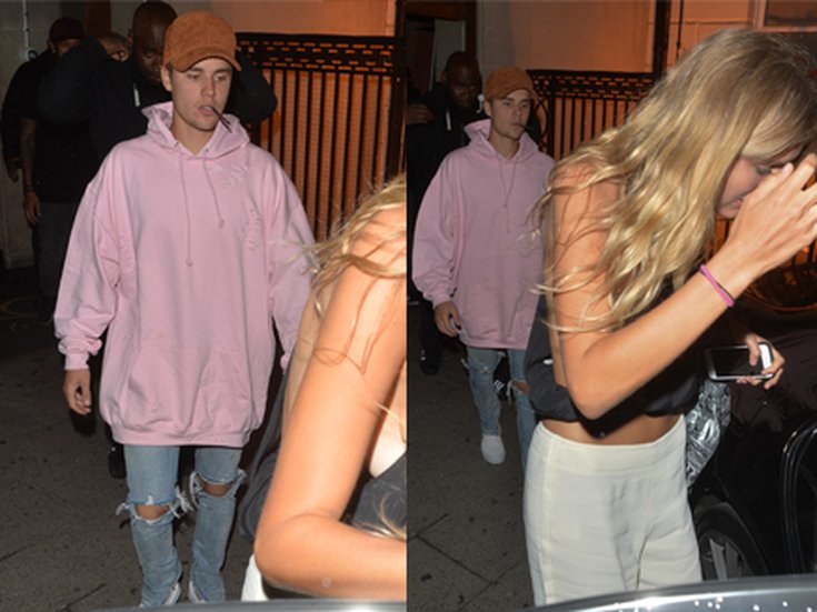 Justin Bieber et Bronte Blampied