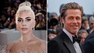 Lady Gaga et Brad Pitt