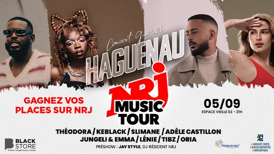NRJ Music Tour Haguenau 2026