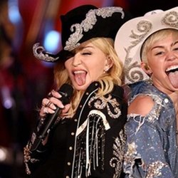 Miley Cyrus & Madonna