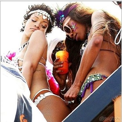 Rihanna au carnaval de la Barbade