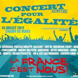 Concert sos racisme 14 juillet