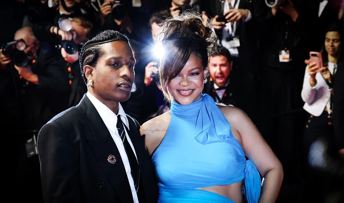 Rihanna et A$AP Rocky, festival de Cannes, le 19 mai 2025