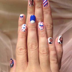 Katy Perry : Ongles appropriés