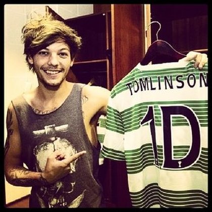 Louis est un grand fan de foot