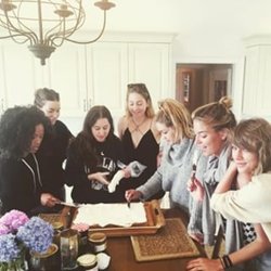 Taylor Swift et ses amies lors de la fête nationales américaine