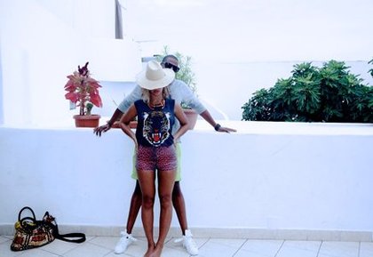 Beyoncé en vacances