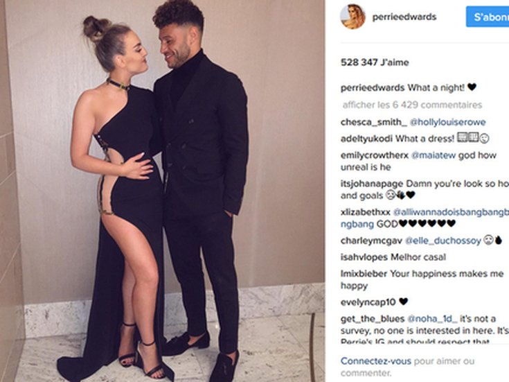 Perrie Edwards et  Alex Oxlade-Chamberlain