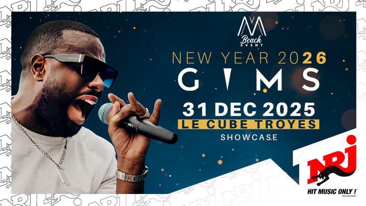 Gims : New Year 2026 @ Troyes