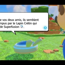 Le casque de Superfusion a corrompu certains Lapins Crétins, lesquels seront nos ennemis dans le jeu.
