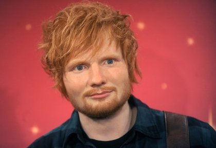 La statue de cire d'Ed Sheeran @ Madame Tussaud NY