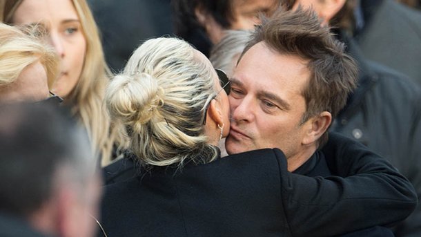 David Hallyday remercie les fans de leur soutien