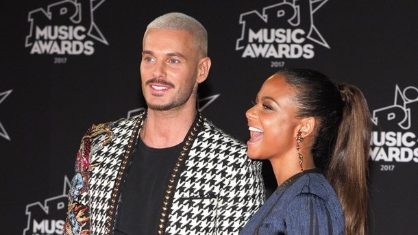 M Pokora et Christina Milian, un couple glamour sur tapis rouge