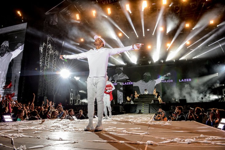 Major lazer concert Bretagne