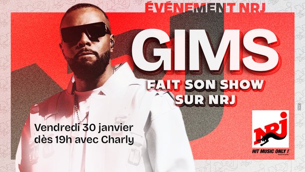 Gims fait son show sur NRJ !