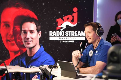 Thomas Pesquet dans l'émission NRJ Radio Stream