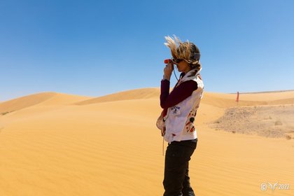 Les Gazelles en étape