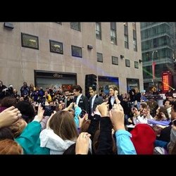 C'est parti pour le today show!