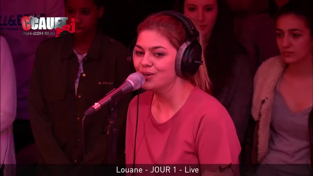 Louane "Jour 1" live sur NRJ