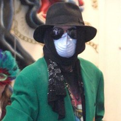 Michael Jackson masqué