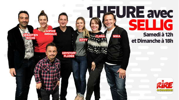 Sellig est invité de Rire & Chansons samedi 7 et dimanche 8 décembre 2019