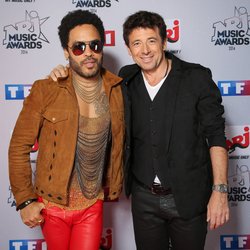 Lenny Kravitz et Patrick Bruel