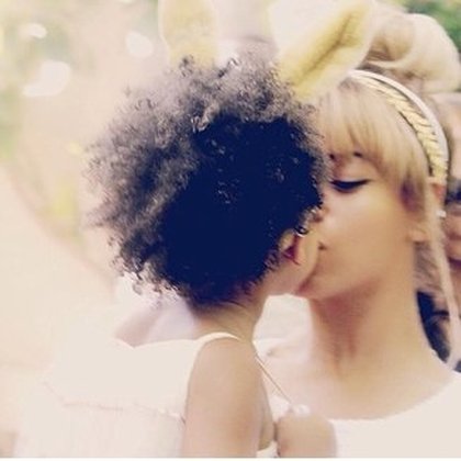 Beyoncé fête Pâques avec Blue Ivy