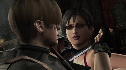 Leon et Ada dans Resident Evil 4