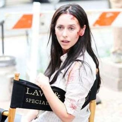 Jennifer Love Hewitt sur le tournage de New York Unité Spéciale