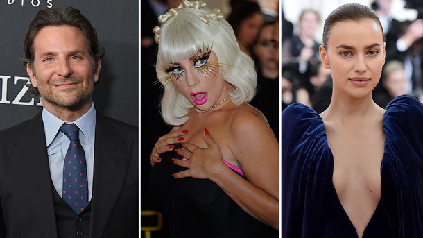 Bradley Cooper séparé d'Irina Shayk à cause de Lady Gaga?