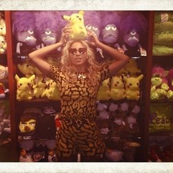 Beyoncé fête la sortie de son nouvel album