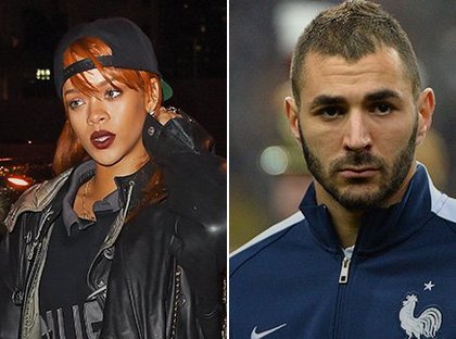 Rihanna et Karim Benzema