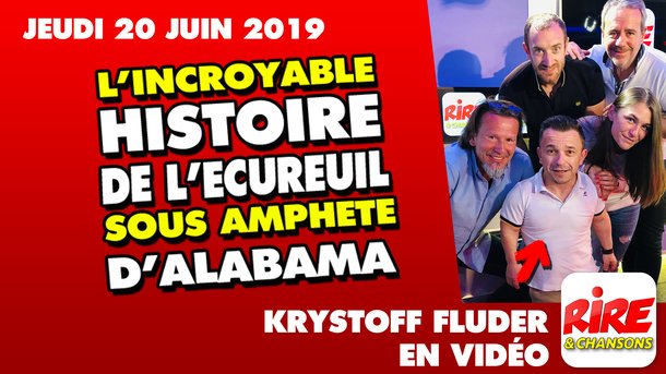 Krystoff Fluder raconte l'incroyable histoire de l'écureuil sous amphète d'Alabama - le top de l'actu - 20 juin 2019