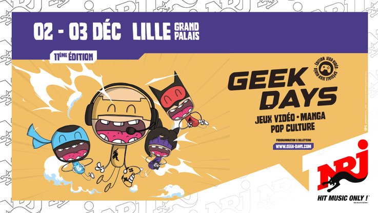 Geek Days Lille 2023 - Décembre