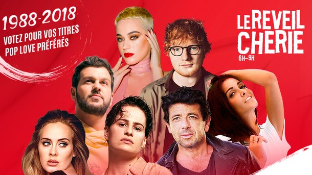 1988-2018, vos 50 titres pop love préférés
