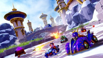 Le Spyro Circuit dans Crash Team Racing Nitro-Fueled