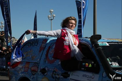 Les Gazelles au départ de Nice le 16 mars