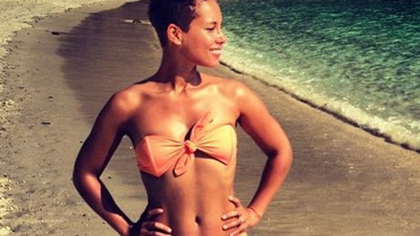 Alicia Keys : vacances et détente au Brésil !