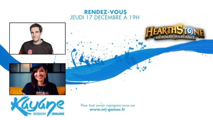 Jeu VIdeo Kayane Session Online The Fishou Hearthstone