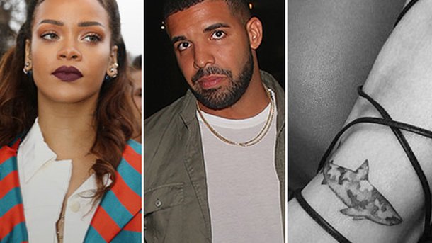 Rihanna : un nouveau tatouage pour Drake?