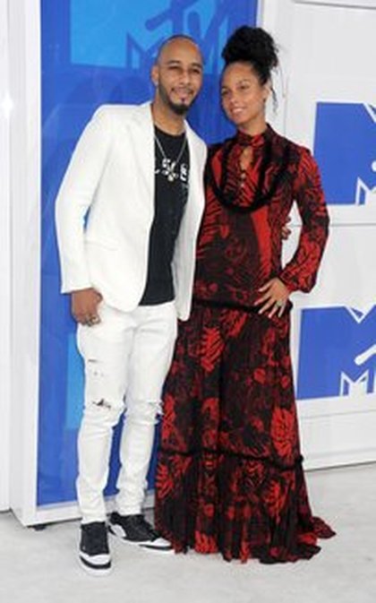 Alicia Keys et Swizz Beatz aux VMAs 2016