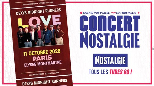 Gagnez vos places pour le concert de Dexys Midnight Runners à l'Elysée Montmartre avec NOSTALGIE !