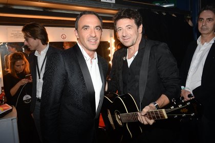 Nikos Aliagas et Patrick Bruel