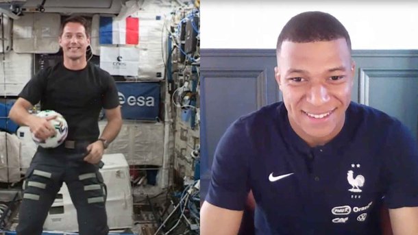 Les infos du Réveil Chérie : Thomas Pesquet discute avec Kylian Mbappé avant l’Euro
