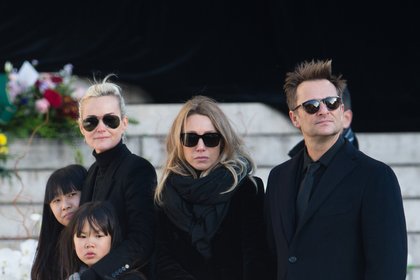 Johnny Hallyday - Laetitia Hallyday - Jade - Joy - Laura Smet - David Hallyday