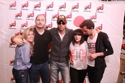 Lundi 3 février 2014 avec Enrique Iglesias