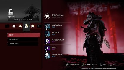 Ghost of Tsushima Legends : le ronin